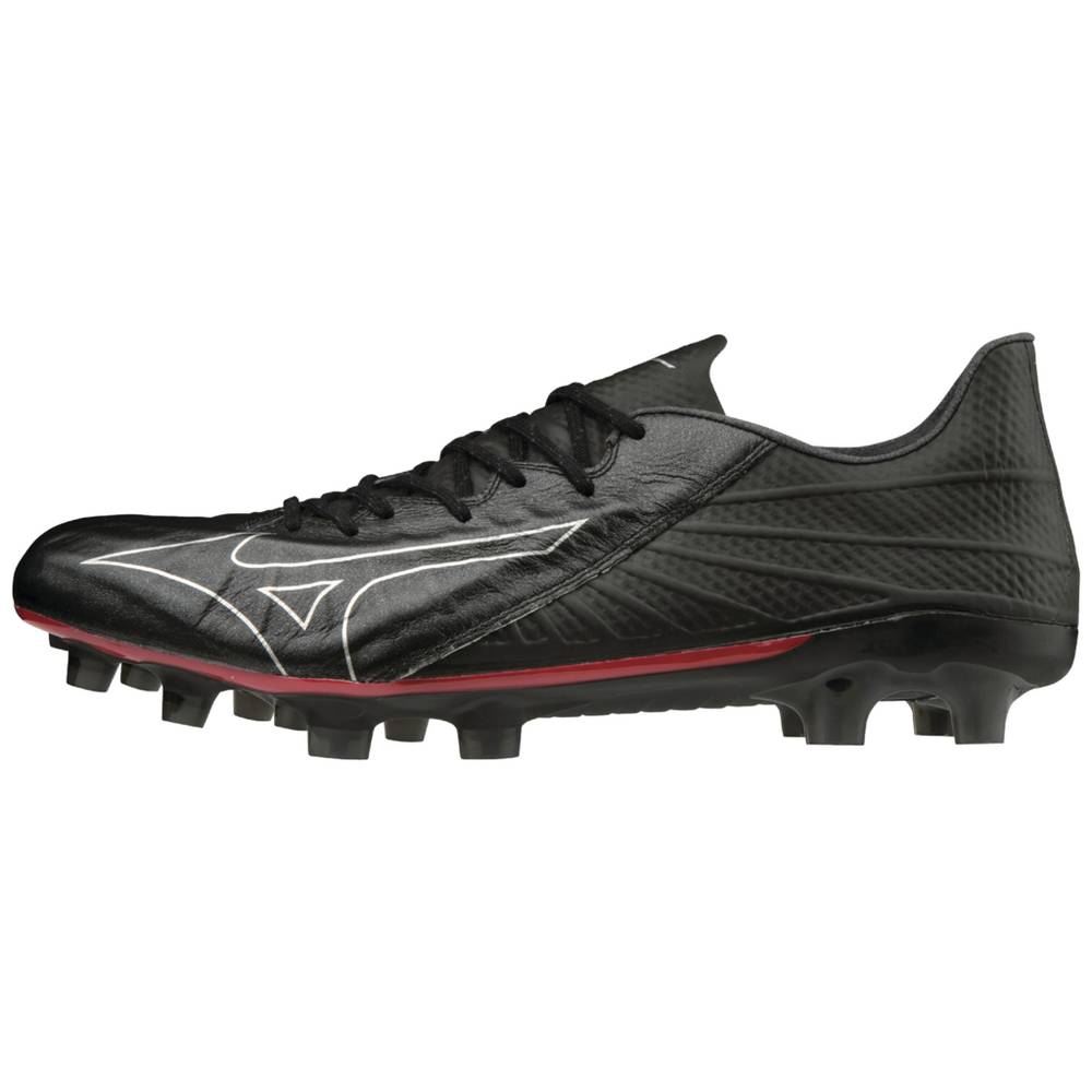 Chuteiras Mizuno Rebula III Japan - Homem - Pretas/Prateadas - ABUOE1054